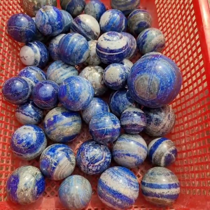 5-8cm Lapis Lazuli sphere Wholesale - Free Shipping Over 300USD - Price at $ 39.00 /pc