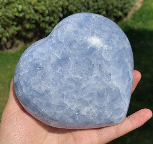 MLD blue calcite heart Wholesale - Free Shipping Over 300USD - Price at $ 27.00 /pc