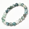 8mm green moss agate bracelets Wholesale - Free Shipping Over 300USD - Price at $ 2.00 /pc