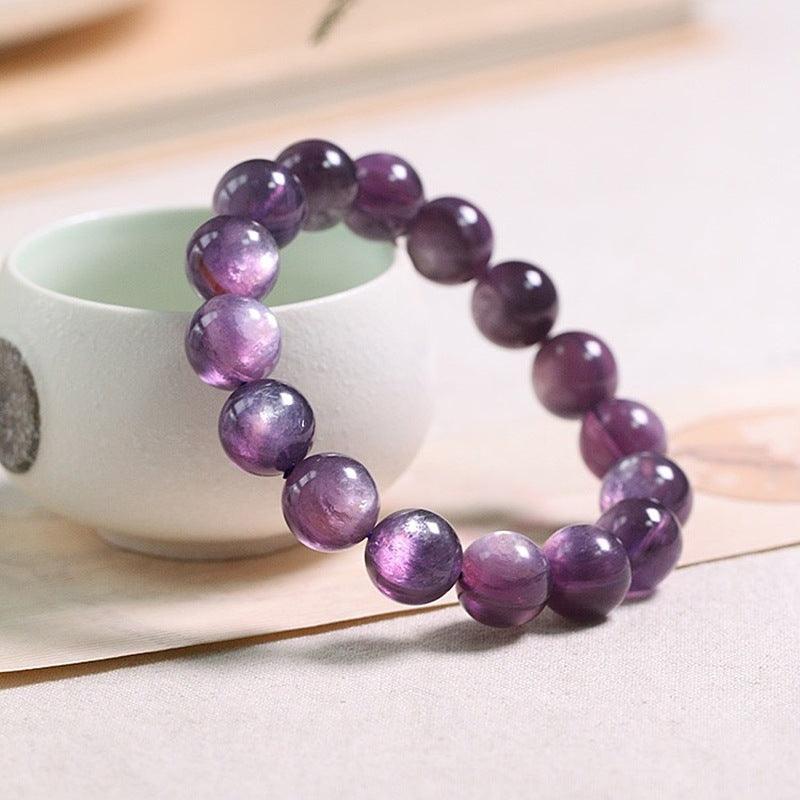 8/10/12MM Lepidolite Bracelet Wholesale - Free Shipping Over 300USD - Price at $ 18.00 /pc
