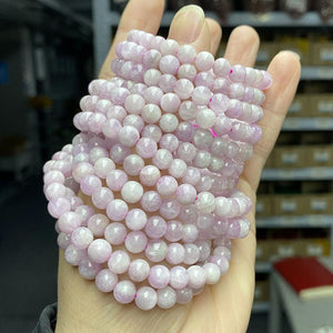 MLD Kunzite Bracelet 5A 7A 6/8/10/12MM