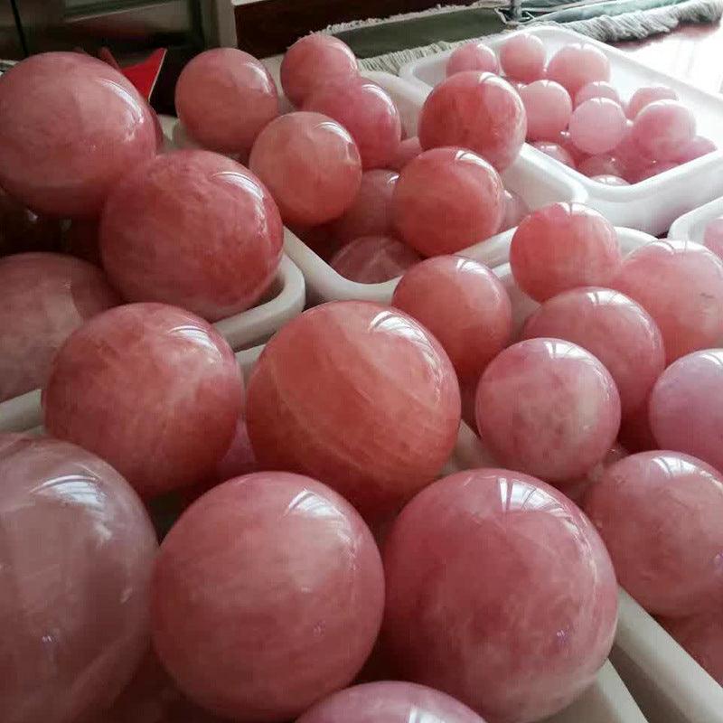5-9cm rose quartz spheres Wholesale - Free Shipping Over 300USD - Price at $ 39.00 /pc