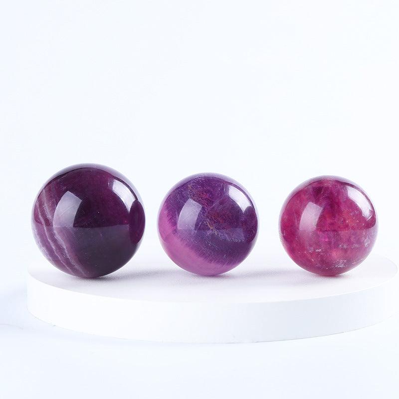 4-7cm Purple Fluorite Sphere 1kg