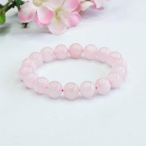 6/8/10/12MM Rose Quartz Bracelet Wholesale - Free Shipping Over 300USD - Price at $ 2.00 /pc