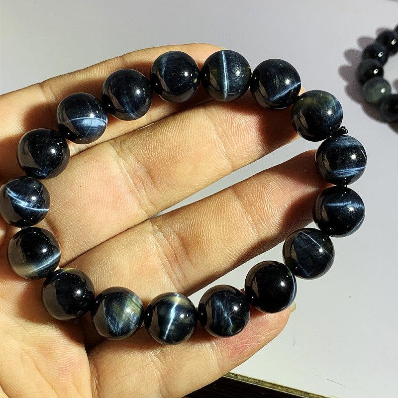 8/10/12mm Blue Tiger Eye Bracelet Wholesale - Free Shipping Over 300USD - Price at $ 6.00 /pc