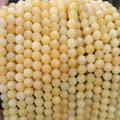 8/10mm yellow calcite beads Wholesale - Free Shipping Over 300USD - Price at $ 1.50 /pc