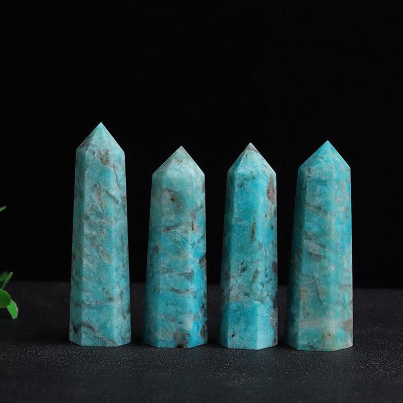 7-9CM amazonite tower Wholesale - Free Shipping Over 300USD - Price at $ 44.00 /pc