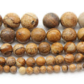 8/10mm Picture Jasper beads