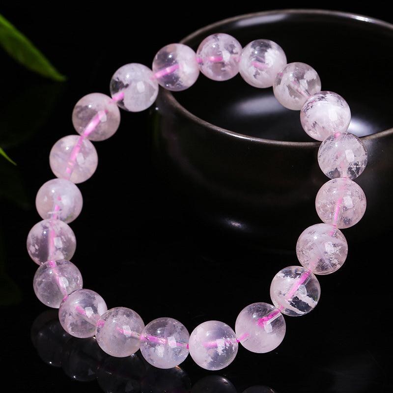 8/10/12mm snowflake garden quartz bracelet Wholesale - Free Shipping Over 300USD - Price at $ 4.40 /pc