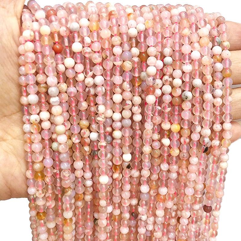 MLD flower agate beads 8MM Wholesale - Free Shipping Over 300USD - Price at $ 3.50 /pc