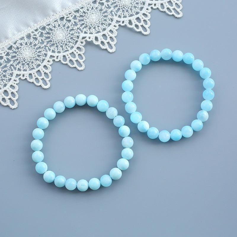 8mm Hemimorphite Stone bracelet Wholesale - Free Shipping Over 300USD - Price at $ 27.00 /pc