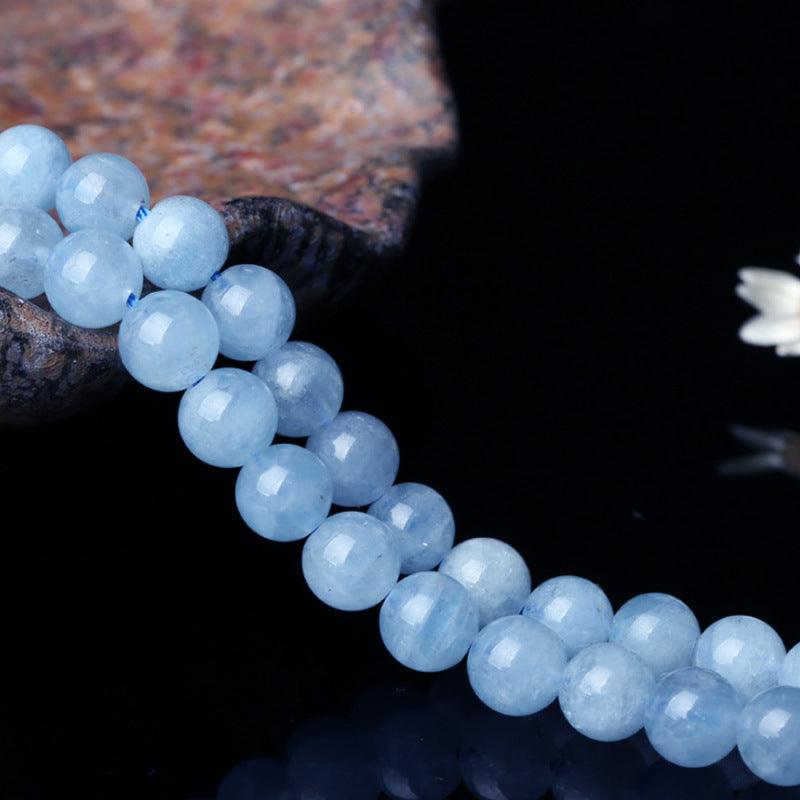 MLD Aquamarine beads 6/8MM