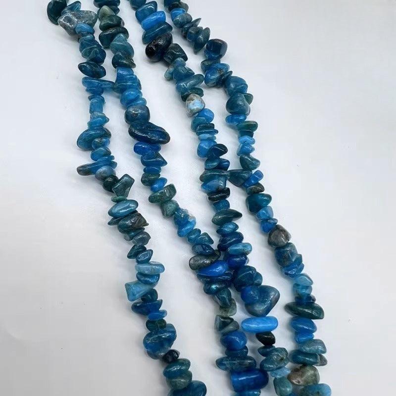 8mm blue apatite beads Wholesale - Free Shipping Over 300USD - Price at $ 2.20 /pc
