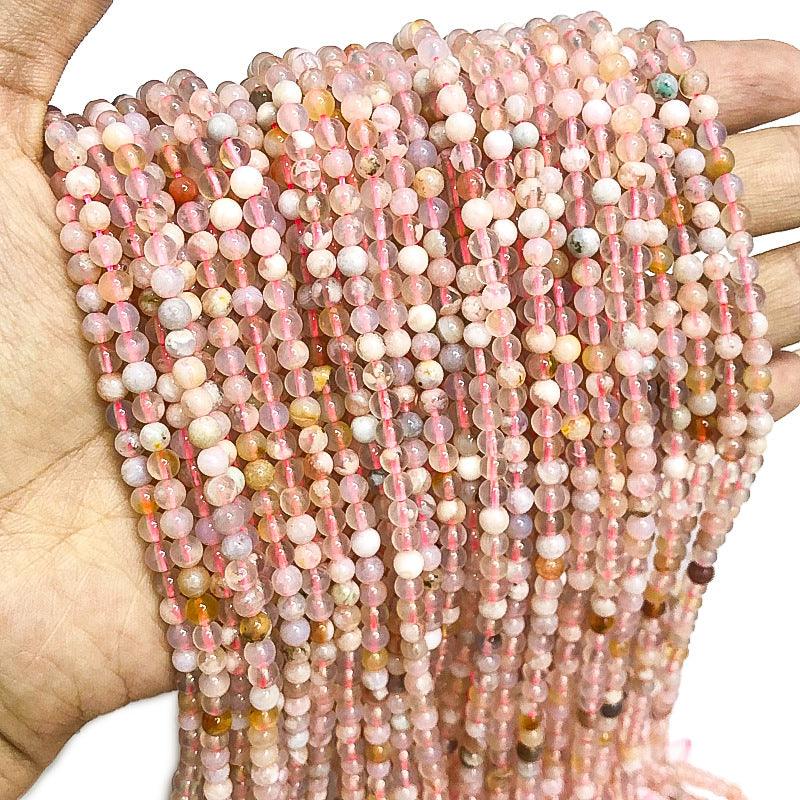 MLD flower agate beads 8MM Wholesale - Free Shipping Over 300USD - Price at $ 3.50 /pc