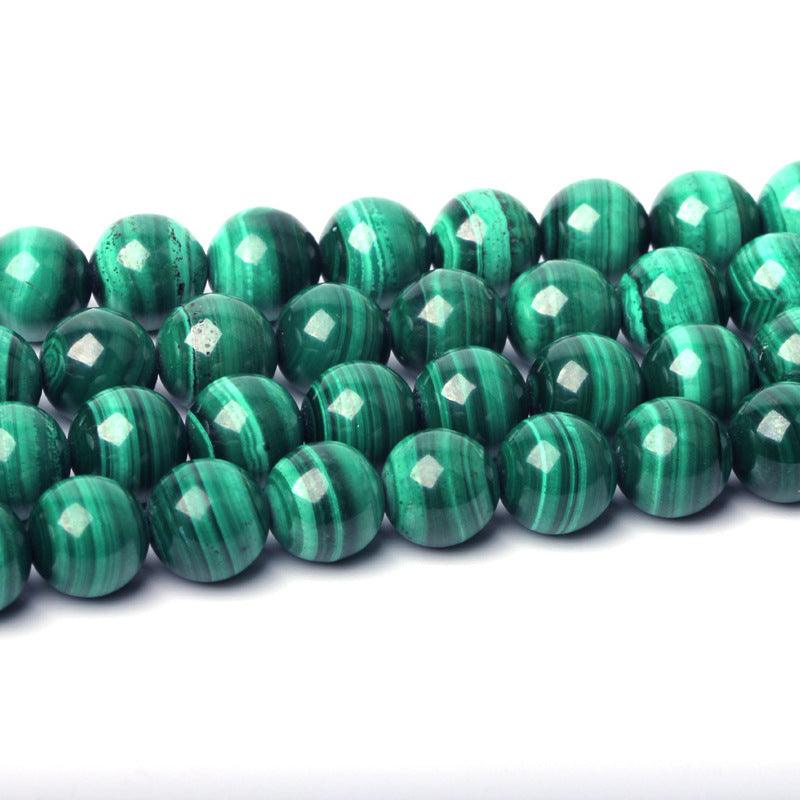 8/10/12mm Malachite Beads Wholesale - Free Shipping Over 300USD - Price at $ 52.00 /pc