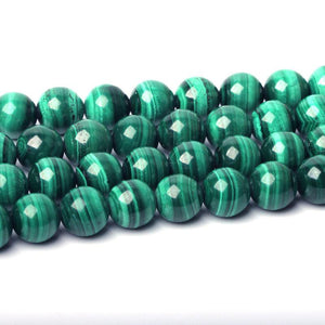 8/10/12mm Malachite Beads Wholesale - Free Shipping Over 300USD - Price at $ 52.00 /pc