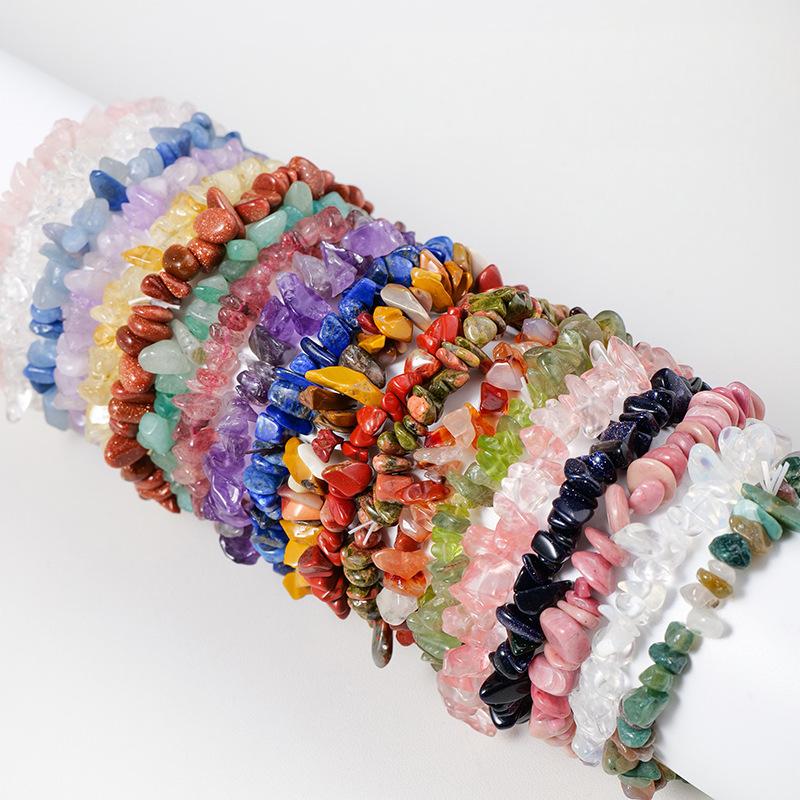 Crystal chips bracelet