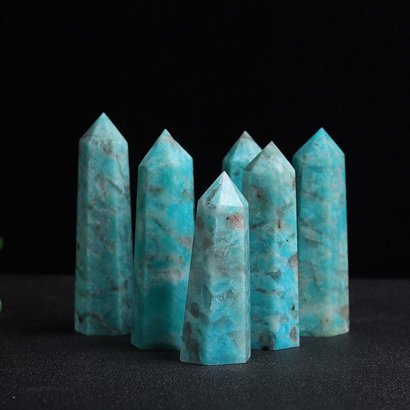 7-9CM amazonite tower Wholesale - Free Shipping Over 300USD - Price at $ 44.00 /pc