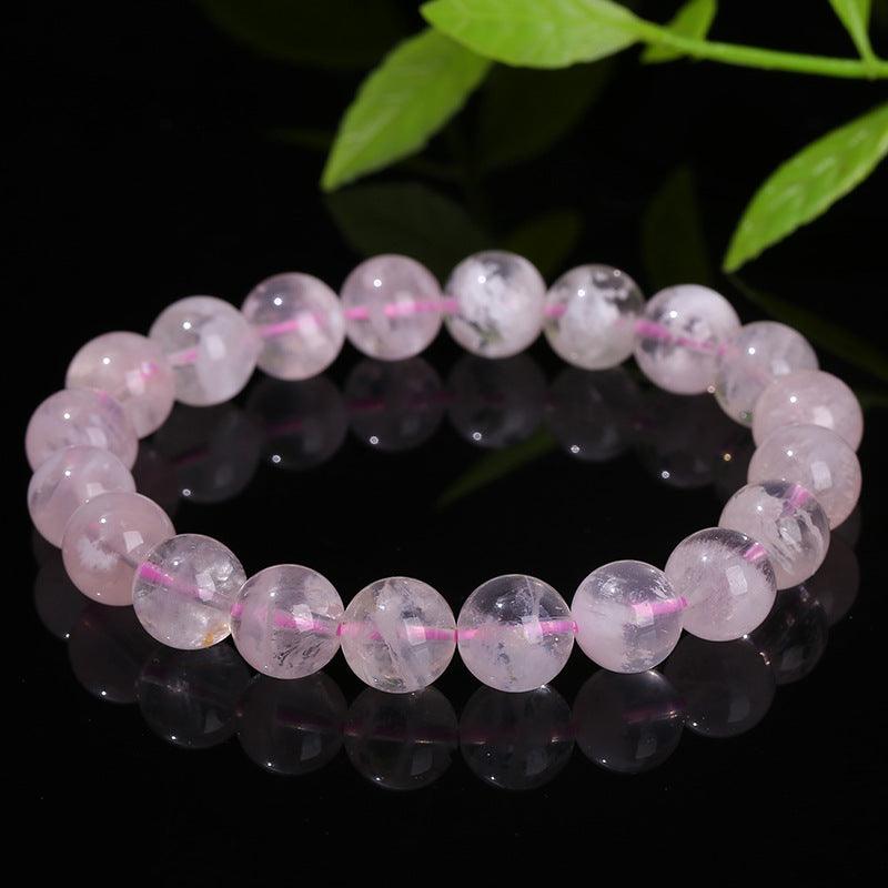 MLD Rose quartz snowflake garden quartz 3A 5A 8/10/12MM