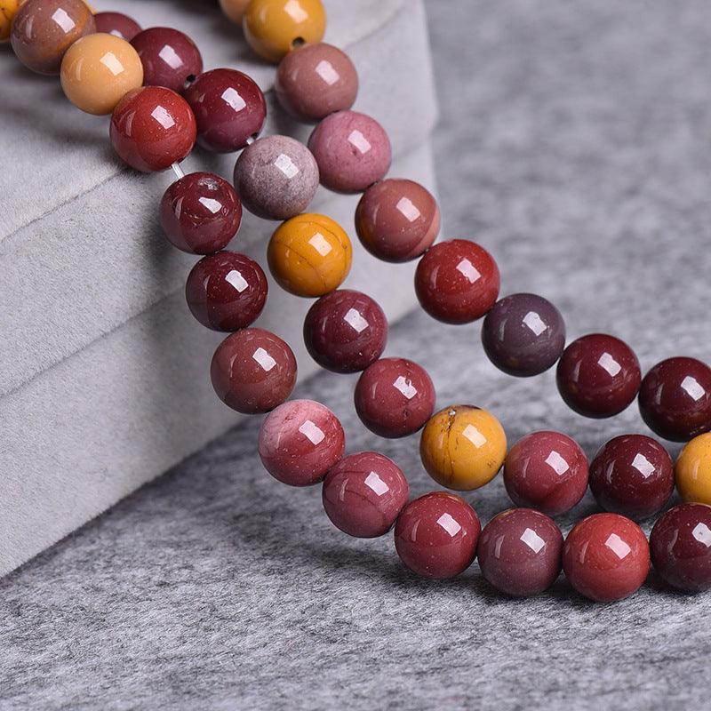 8/10/12mm Mookaite beads Wholesale - Free Shipping Over 300USD - Price at $ 7.50 /pc
