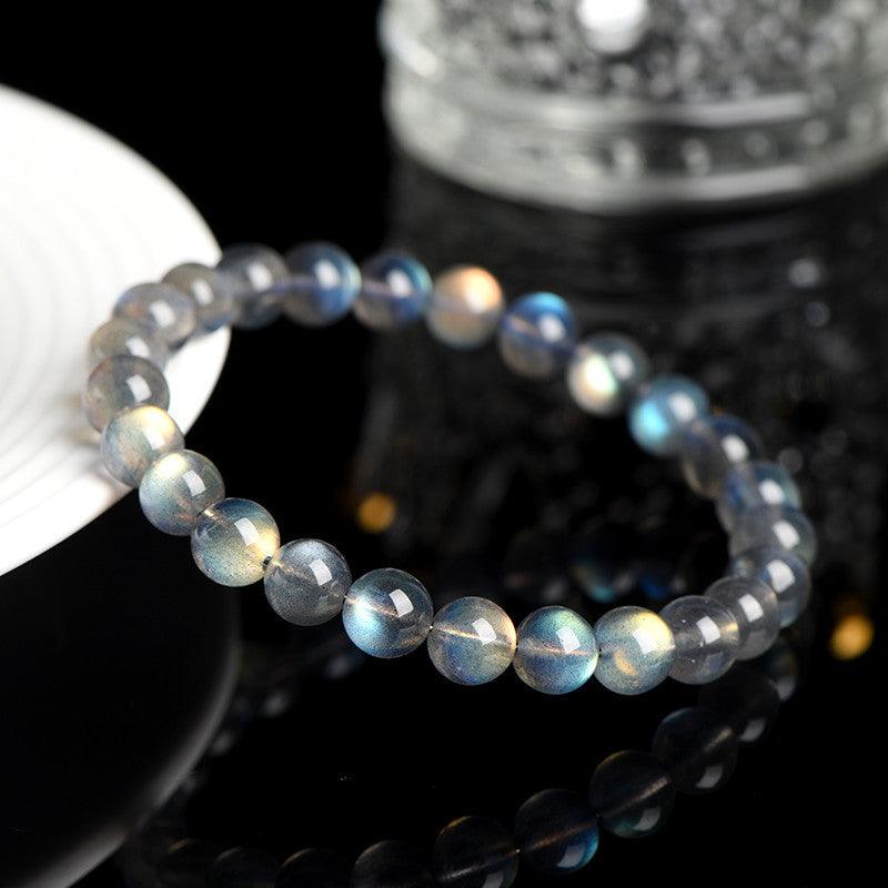 8-9MM Labradorite bracelet Wholesale - Free Shipping Over 300USD - Price at $ 12.00 /pc