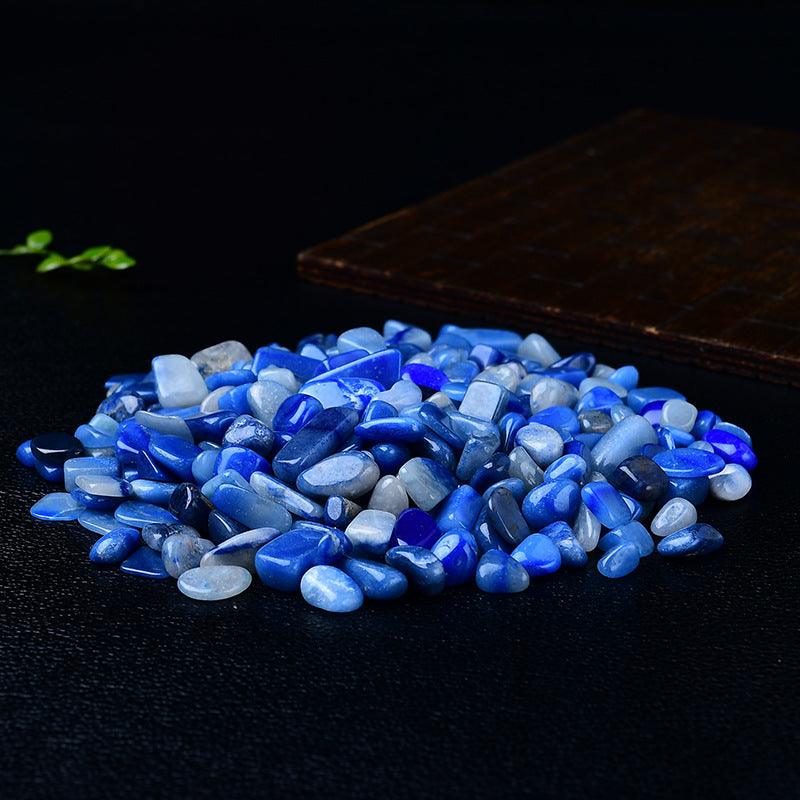 3-12mm blue aventurine gravel stone Wholesale - Free Shipping Over 300USD - Price at $ 8.80 /pc