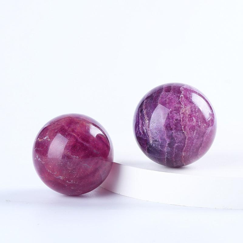 4-7cm Purple Fluorite Sphere 1kg