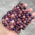 8/10MM Super Seven 7 Bracelet Wholesale - Free Shipping Over 300USD - Price at $ 4.80 /pc