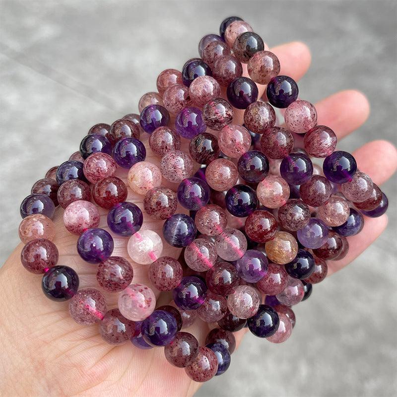 8/10MM Super Seven 7 Bracelet Wholesale - Free Shipping Over 300USD - Price at $ 4.80 /pc