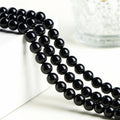gold silver black red ice obsidian beads