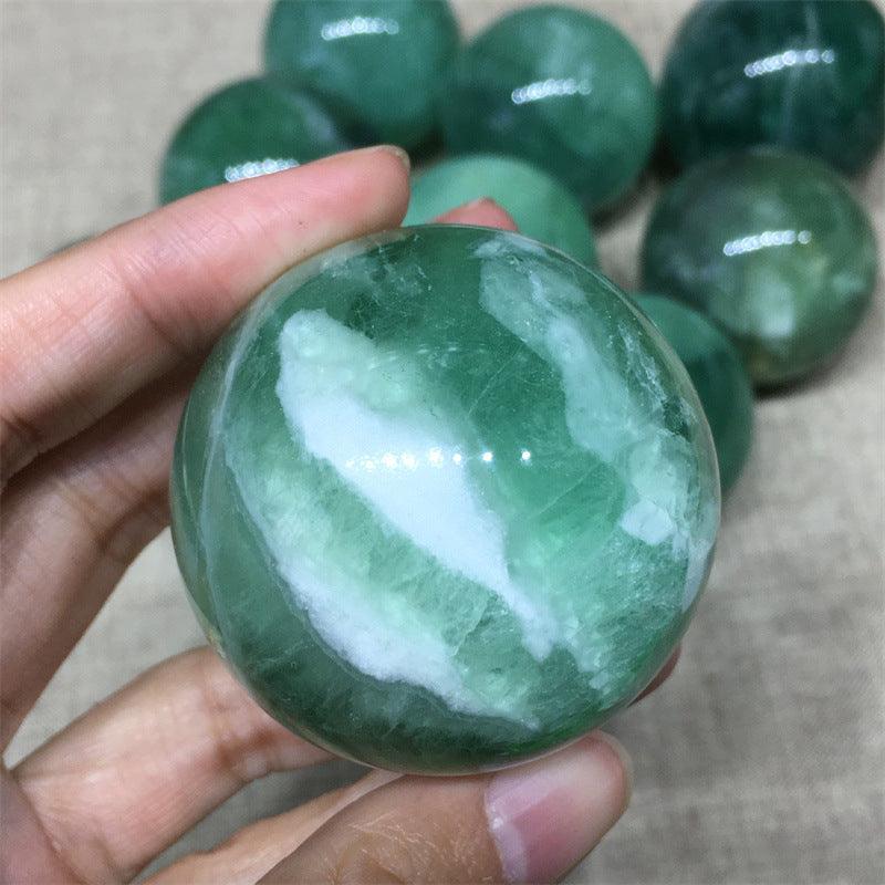 5-7cm Fluorite sphere Wholesale - Free Shipping Over 300USD - Price at $ 33.00 /pc