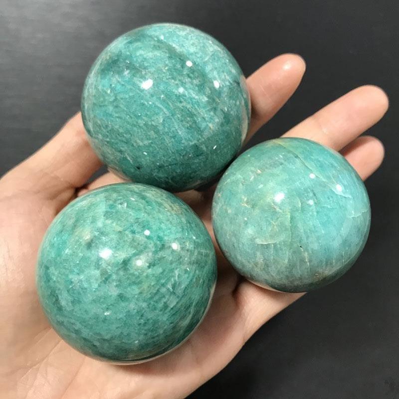 5-9cm amazonite sphere Wholesale - Free Shipping Over 300USD - Price at $ 39.00 /pc