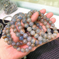 8/9mm blue calcite bracelet Wholesale - Free Shipping Over 300USD - Price at $ 6.50 /pc