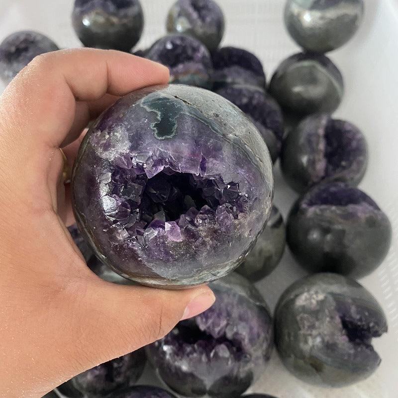 5-7cm amethyst druzy sphere Wholesale - Free Shipping Over 300USD - Price at $ 120.00 /pc