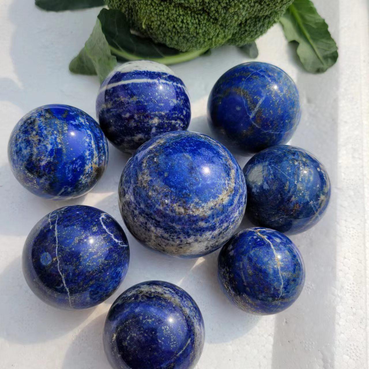 5-8cm Lapis Lazuli sphere Wholesale - Free Shipping Over 300USD - Price at $ 39.00 /pc