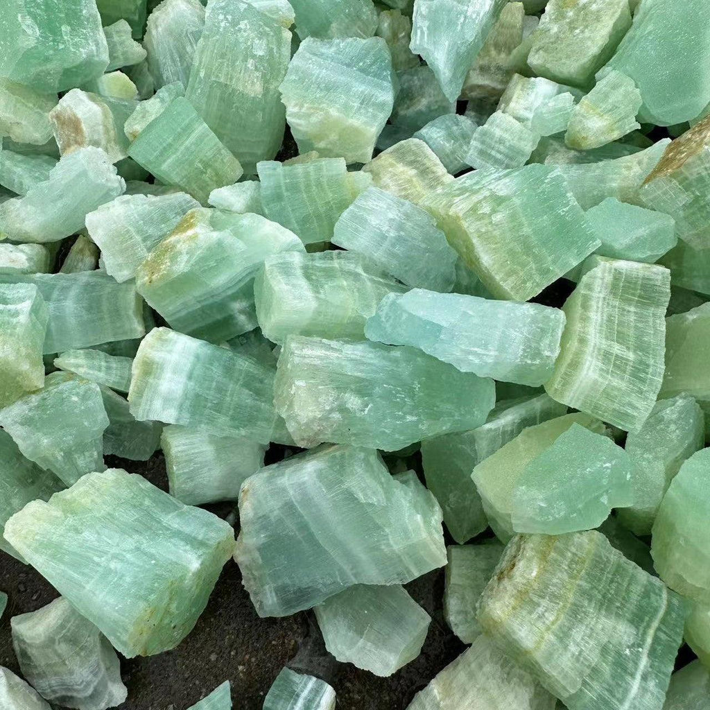 3-5cm caribbean calcite raw stone Wholesale - Free Shipping Over 300USD - Price at $ 15.00 /pc