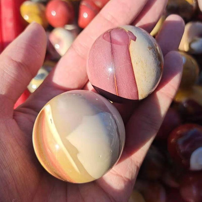 4-6cm Mookaite sphere Wholesale - Free Shipping Over 300USD - Price at $ 55.00 /pc