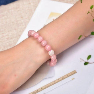MLD Pink opal bracelet 8/10mm