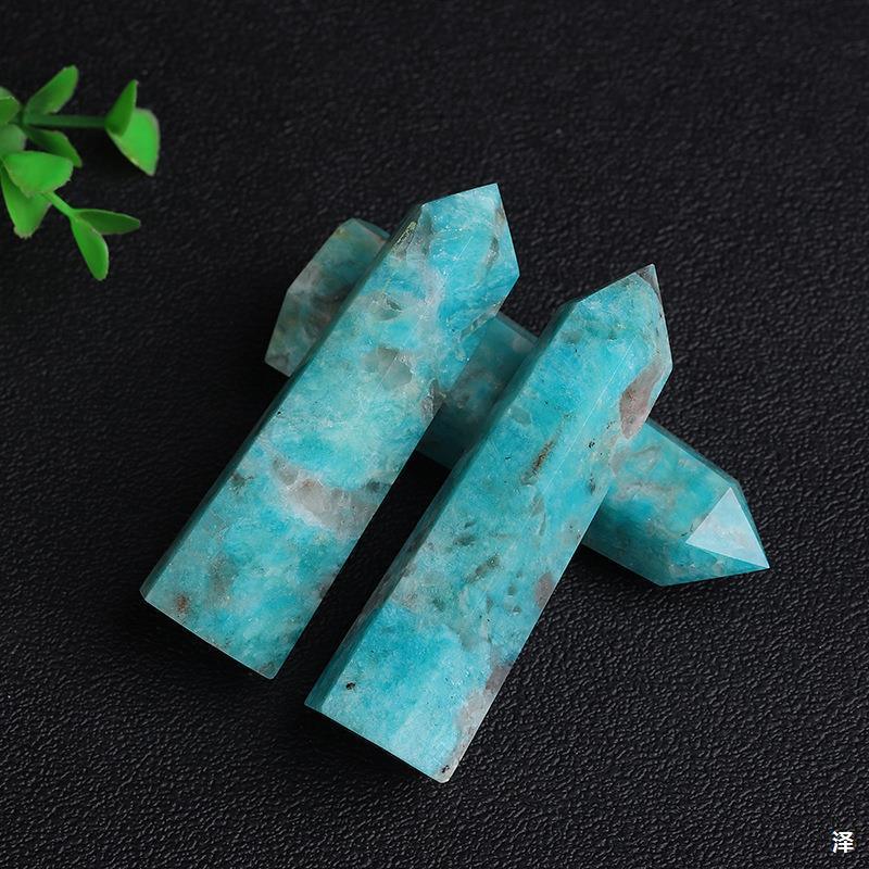 7-9CM amazonite tower Wholesale - Free Shipping Over 300USD - Price at $ 44.00 /pc