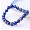 8mm Lapis lazuli Lazurite bracelet Wholesale - Free Shipping Over 300USD - Price at $ 3.90 /pc