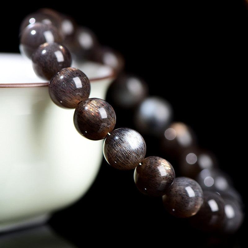 7/8/9MM black sunstone bracelet Wholesale - Free Shipping Over 300USD - Price at $ 10.00 /pc