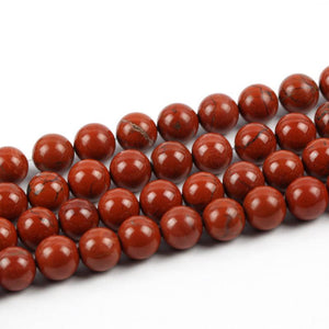 MLD red jasper beads 8/10/12mm