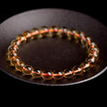 8/10mm Citrine Bracelet Wholesale - Free Shipping Over 300USD - Price at $ 12.00 /pc