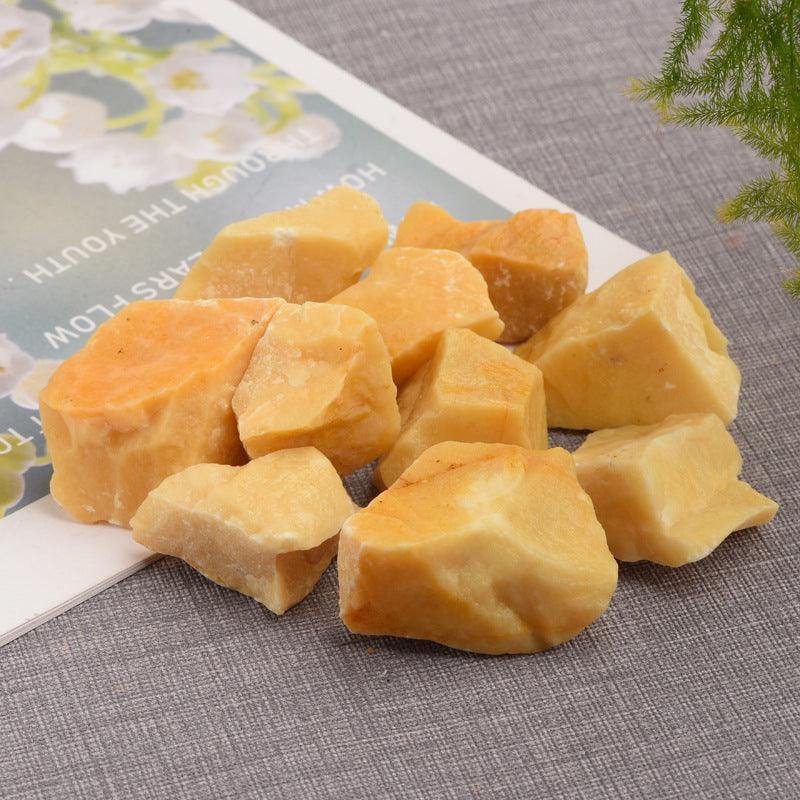 3-5cm yellow aventurine raw stone Wholesale - Free Shipping Over 300USD - Price at $ 5.00 /pc