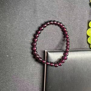 8mm Garnet bracelet Wholesale - Free Shipping Over 300USD - Price at $ 28.00 /pc