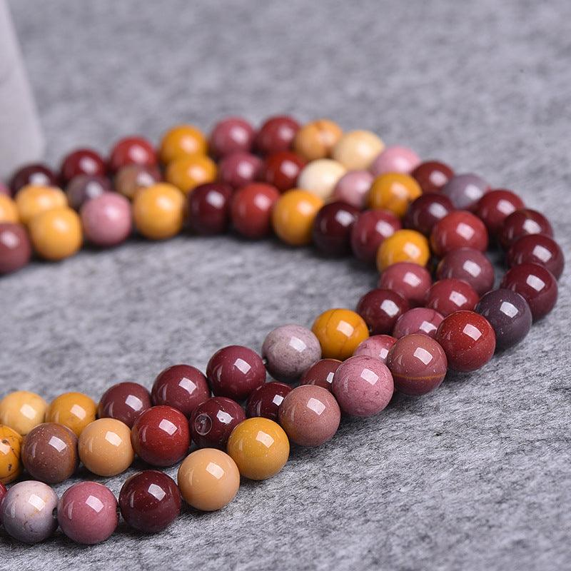8/10/12mm Mookaite beads Wholesale - Free Shipping Over 300USD - Price at $ 7.50 /pc