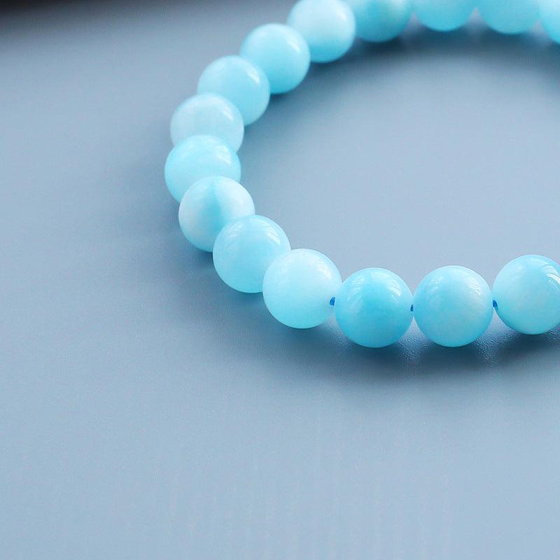 8mm Hemimorphite Stone bracelet Wholesale - Free Shipping Over 300USD - Price at $ 27.00 /pc