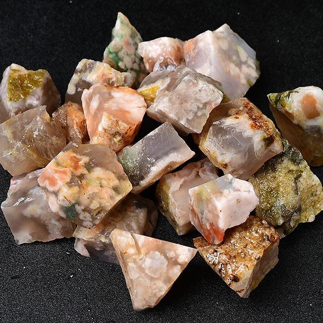 MLD flower agate raw