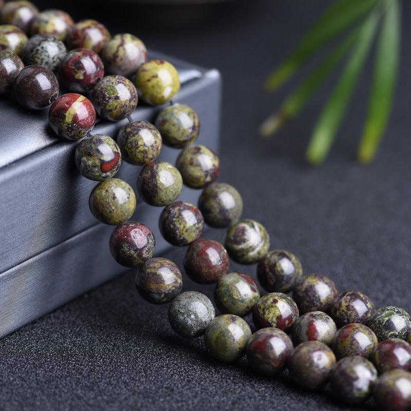 8/10mm Dragons Blood Jasper beads Wholesale - Free Shipping Over 300USD - Price at $ 2.00 /pc