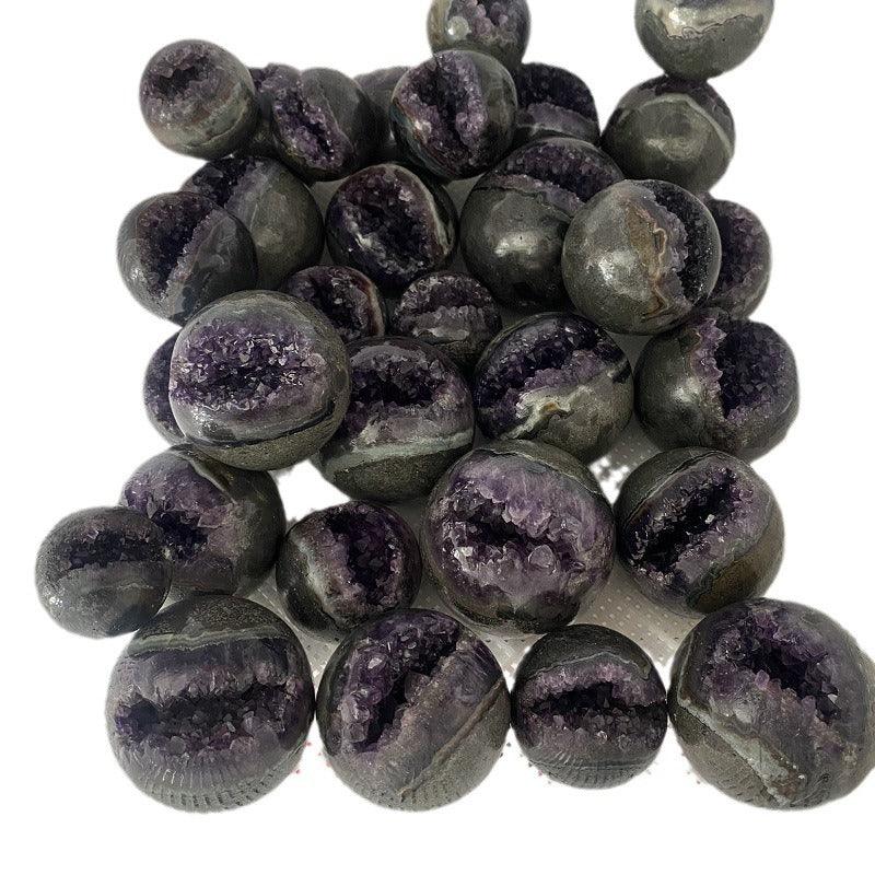 5-7cm amethyst druzy sphere Wholesale - Free Shipping Over 300USD - Price at $ 120.00 /pc